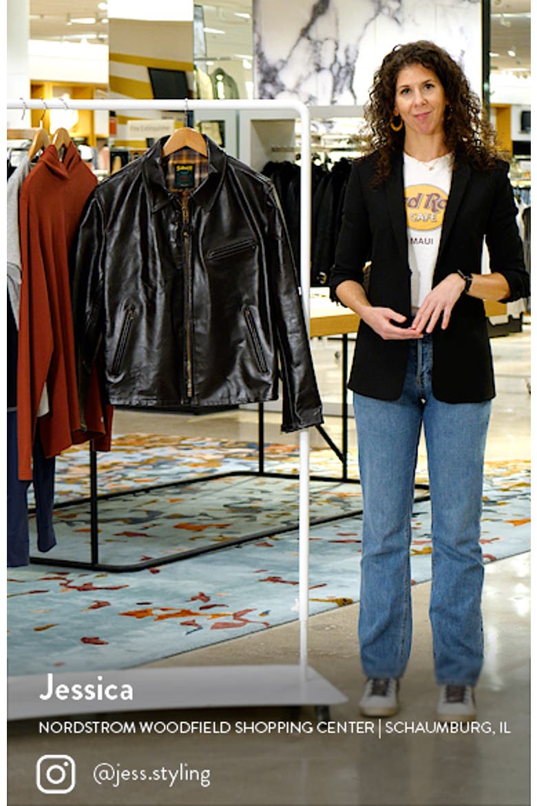 Classic Heavy Steerhide Racer Jacket video