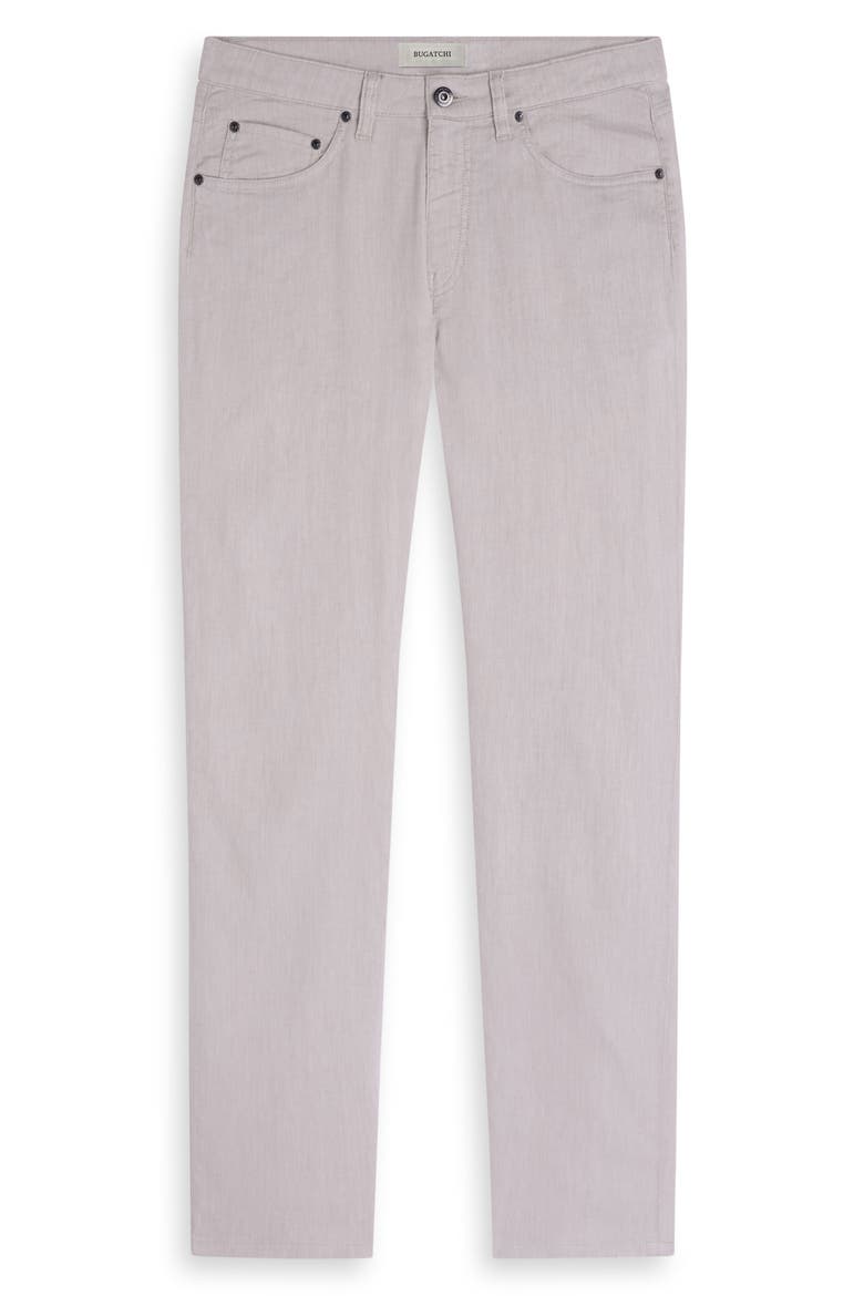 Straight Leg Five Pocket Pants, Alternate, color, ALMOND