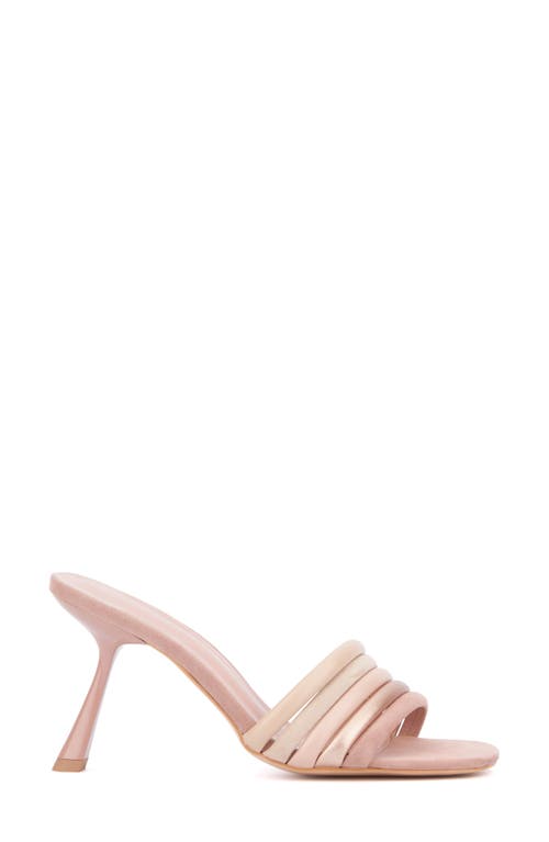 Torgeis Idra Slide Sandal In Blush