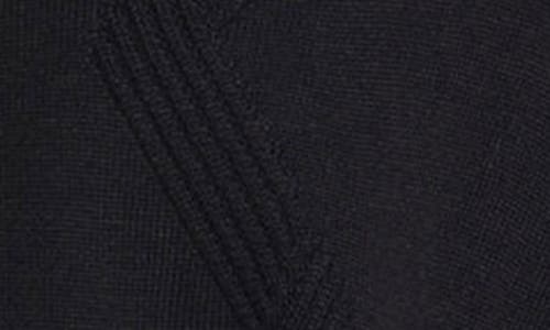Studio Garnet Los Angeles Merino Wool Zip Sweater In Black