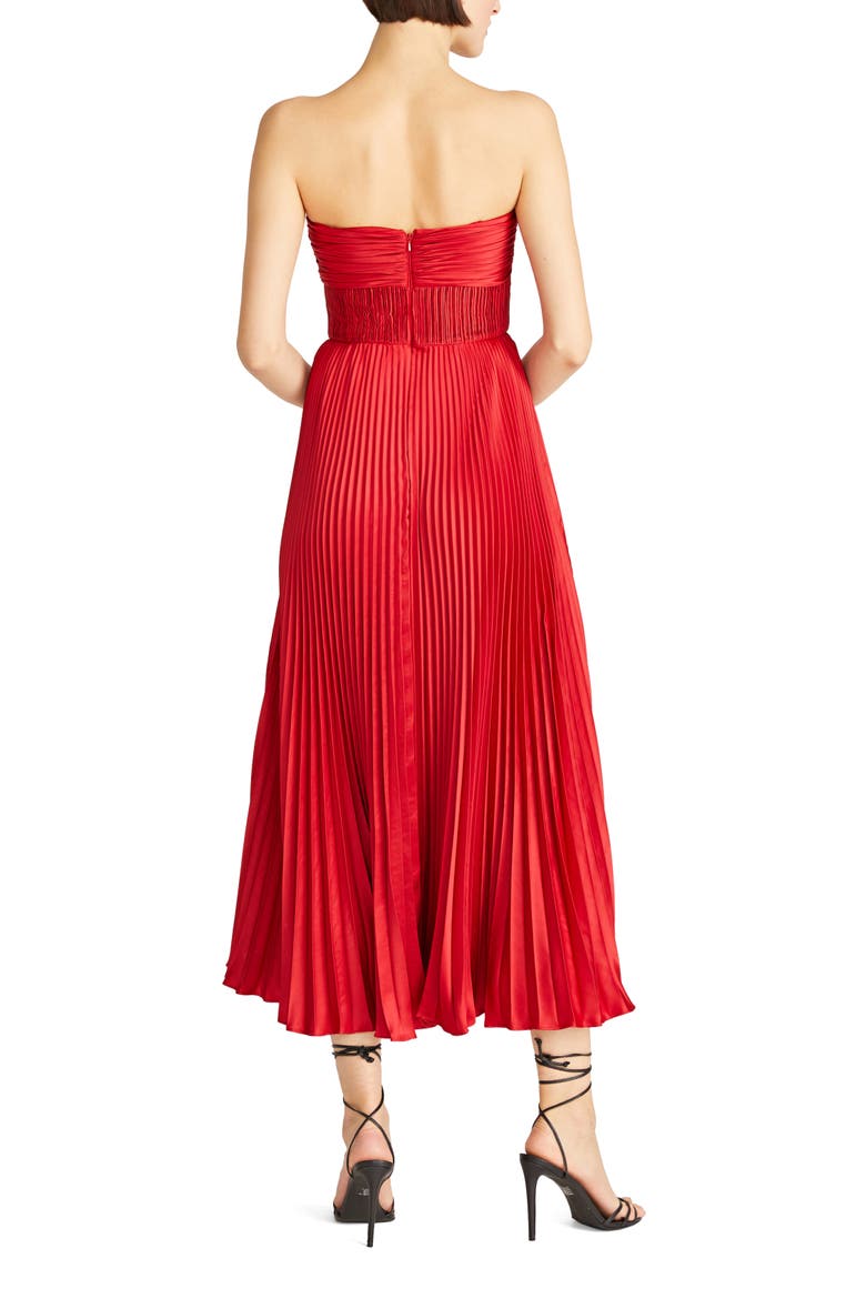 Belle dress, Alternate, color, Cranberry Red
