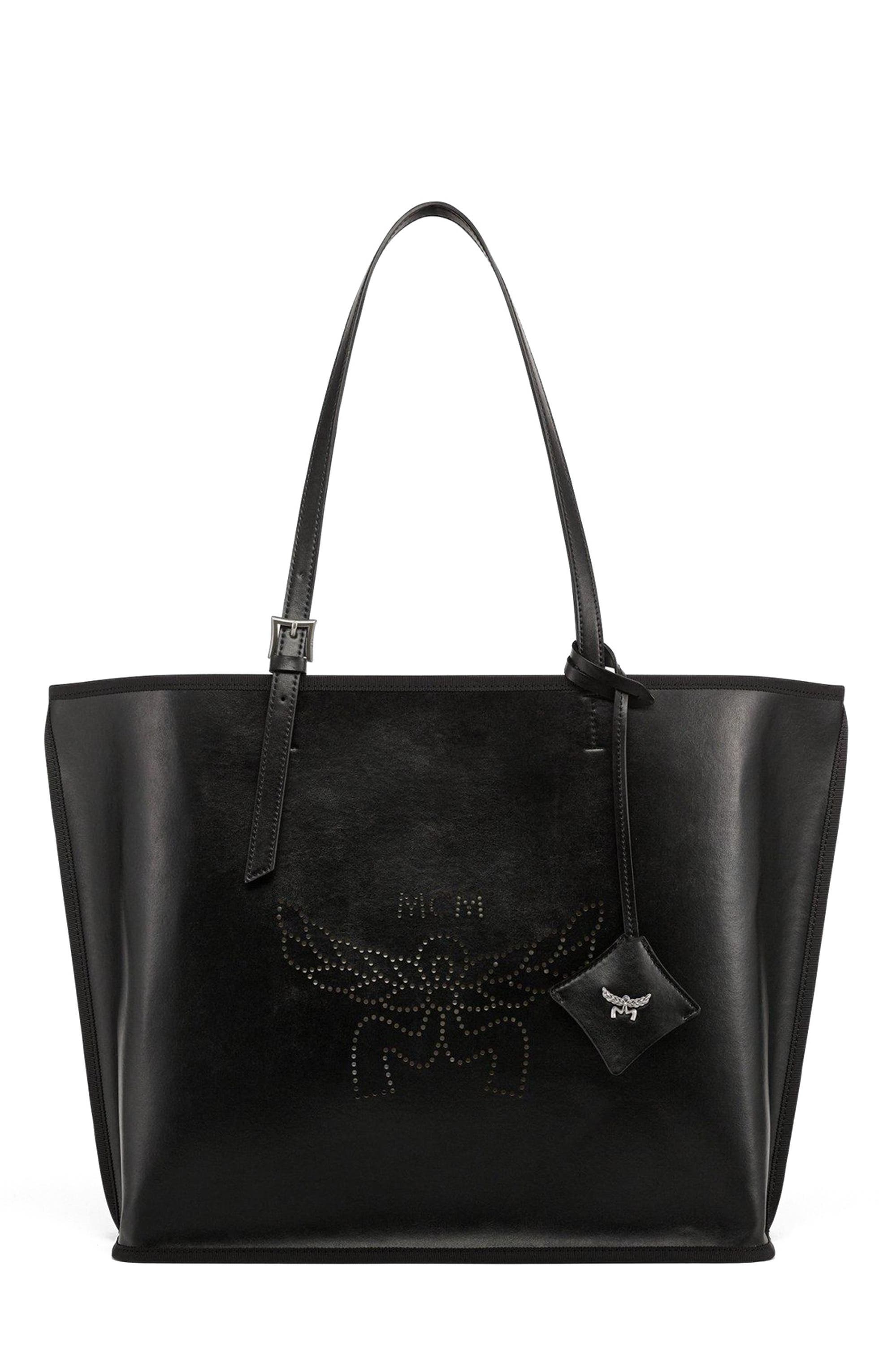 MCM Himmel Shopper in MIRUM¬Æ, Main, color, Black