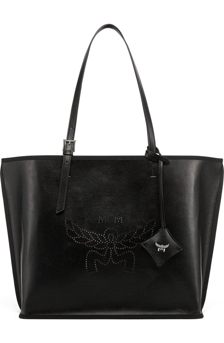 MCM Himmel Shopper in MIRUM®, Main, color, Black