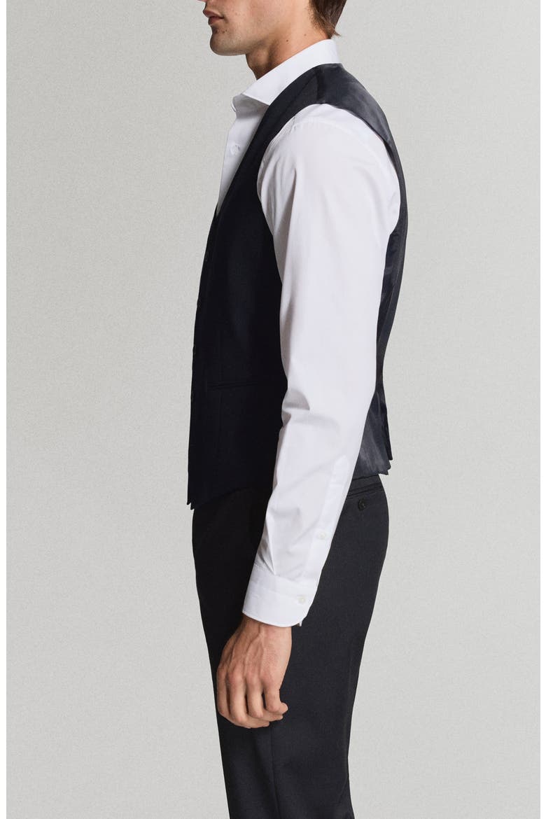 Slim Fit Suit Vest, Alternate, color, NAVY