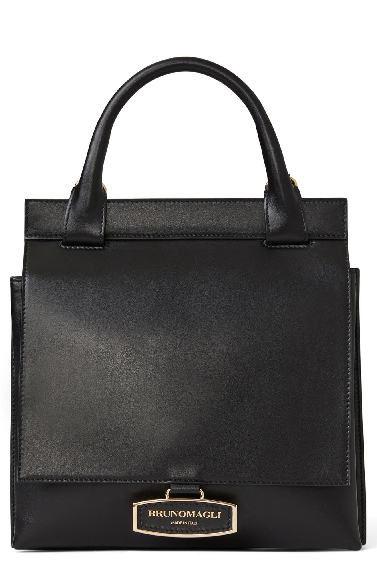 Bruno Magli Etta Slim Leather Satchel