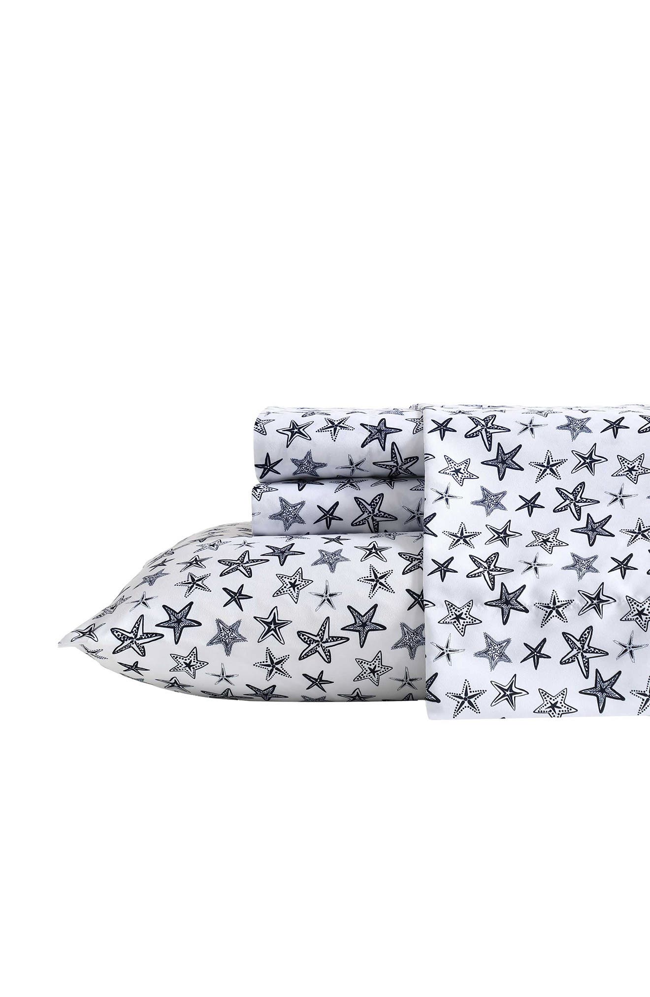 Nautica Saltwater Stars Cooling Microfiber Sheet Set