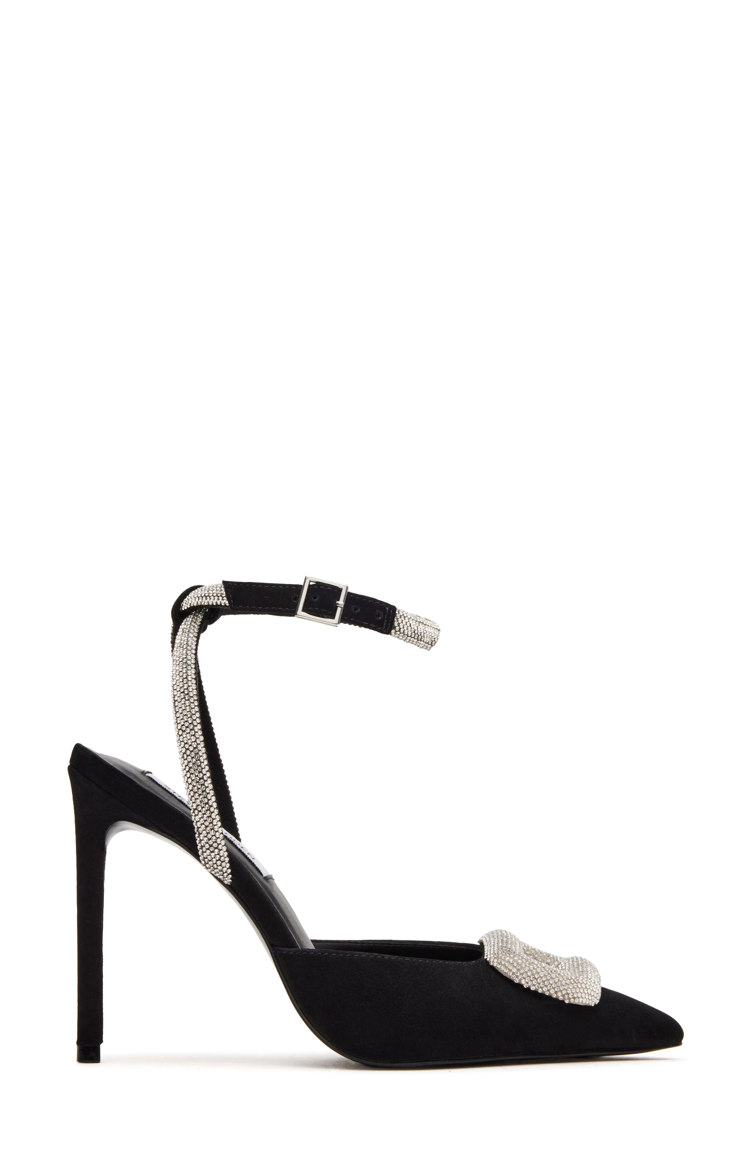 Steve Madden Vienna Pointed Toe Ankle Strap Pump, Alternate, color, 