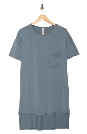 Go Couture Short Sleeve High-low Tunic Top