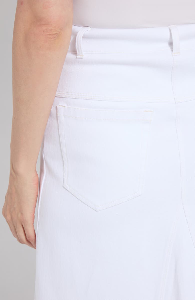 Lysse Ballamy A-Line Denim Skirt, Alternate, color, White