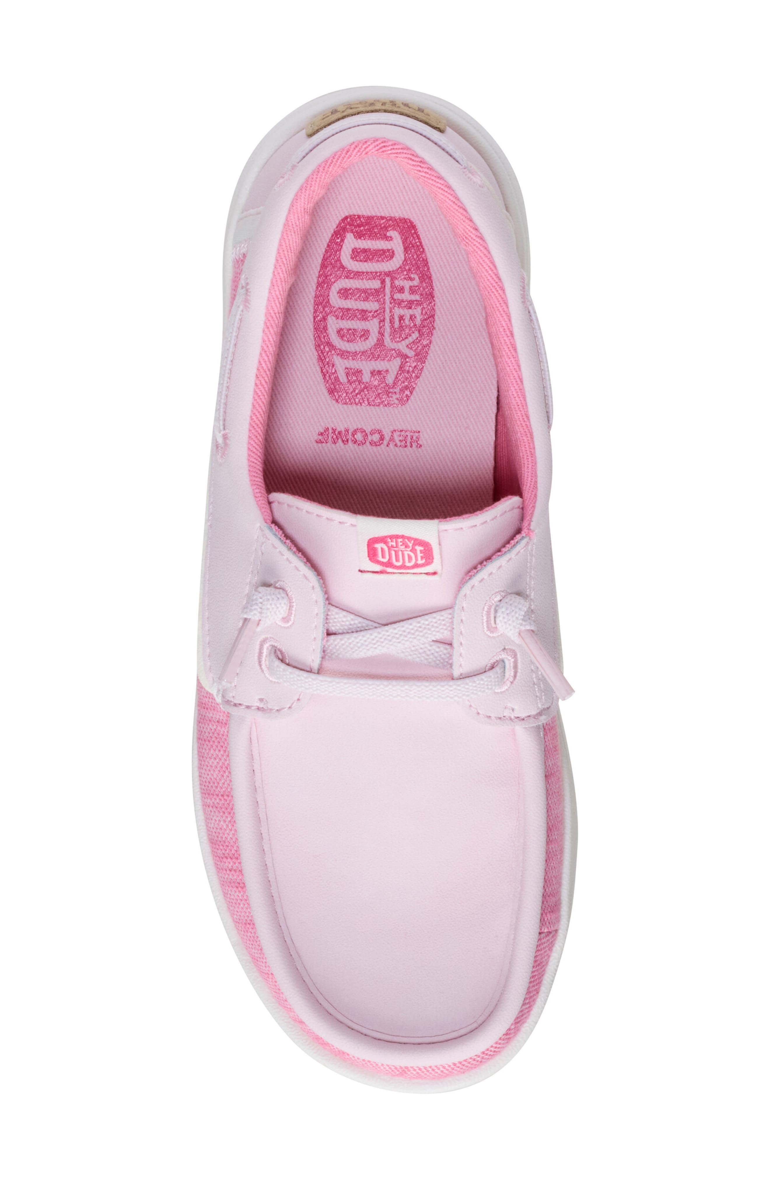 Kids' Wells Slip On Boat Shoe, Alternate, color, PINK