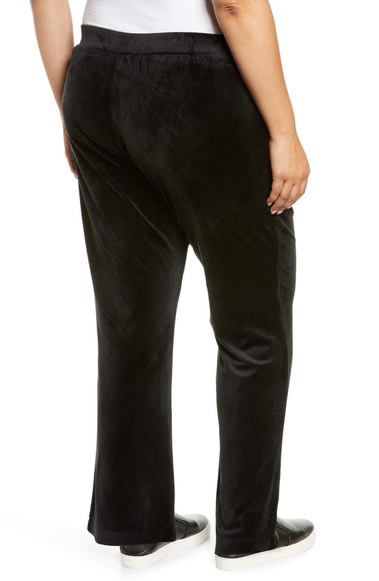 Juicy Couture Velour Track Pants, Alternate, color, 