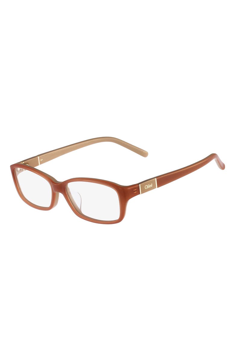 Chloé Square Full Rim Alt Fit 53mm Optical Frames, Alternate, color,