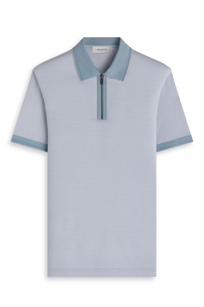 Quarter Zip Polo, Alternate, color, SEAFOAM