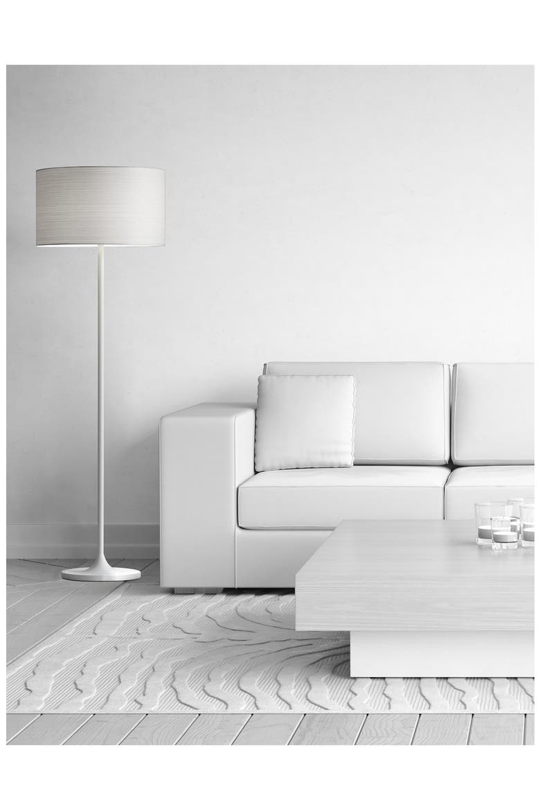 Oslo Floor Lamp, Alternate, color, WHITE