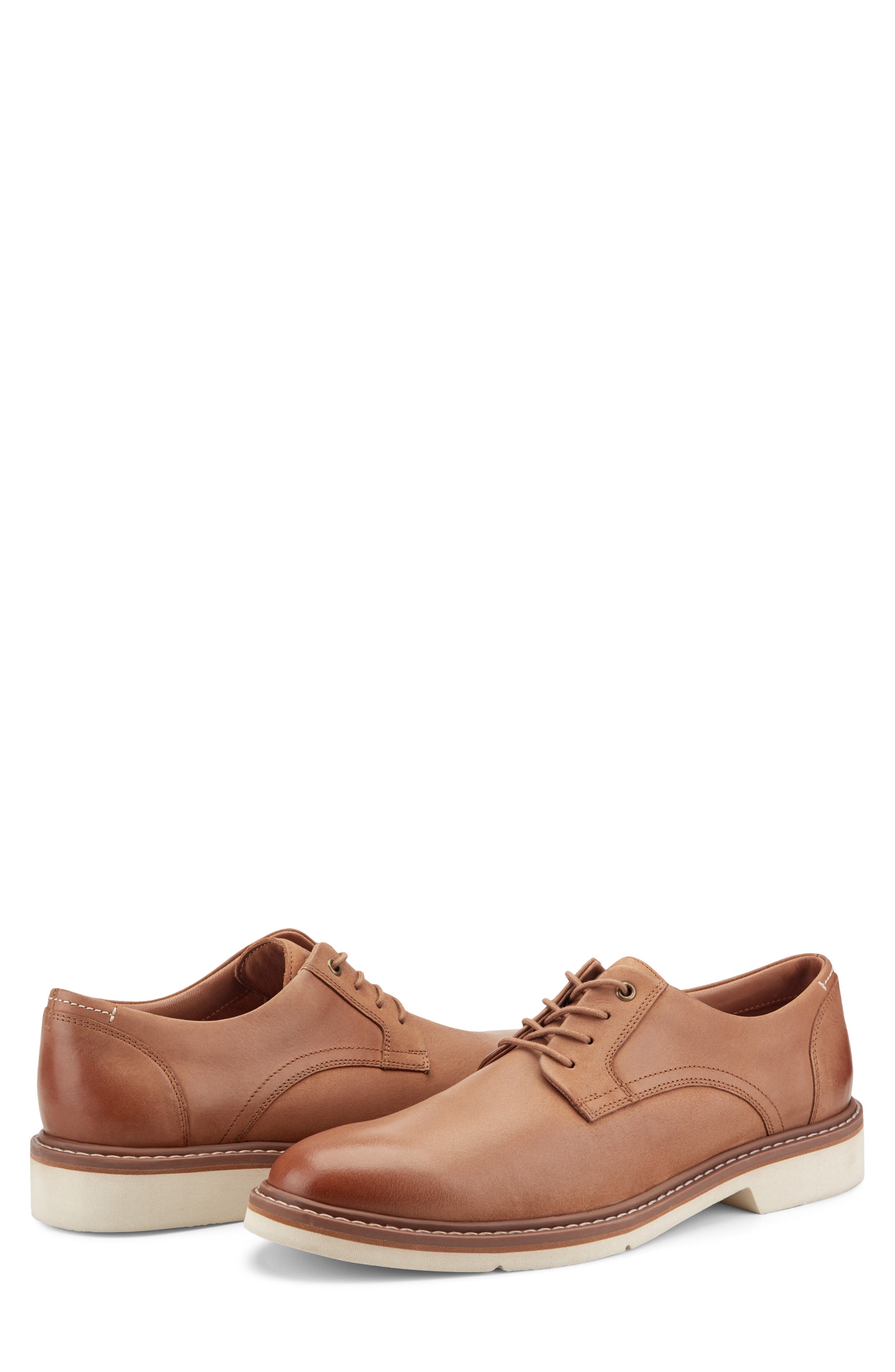 Foley Plain Toe Derby, Alternate, color, MEDIUM NATURAL