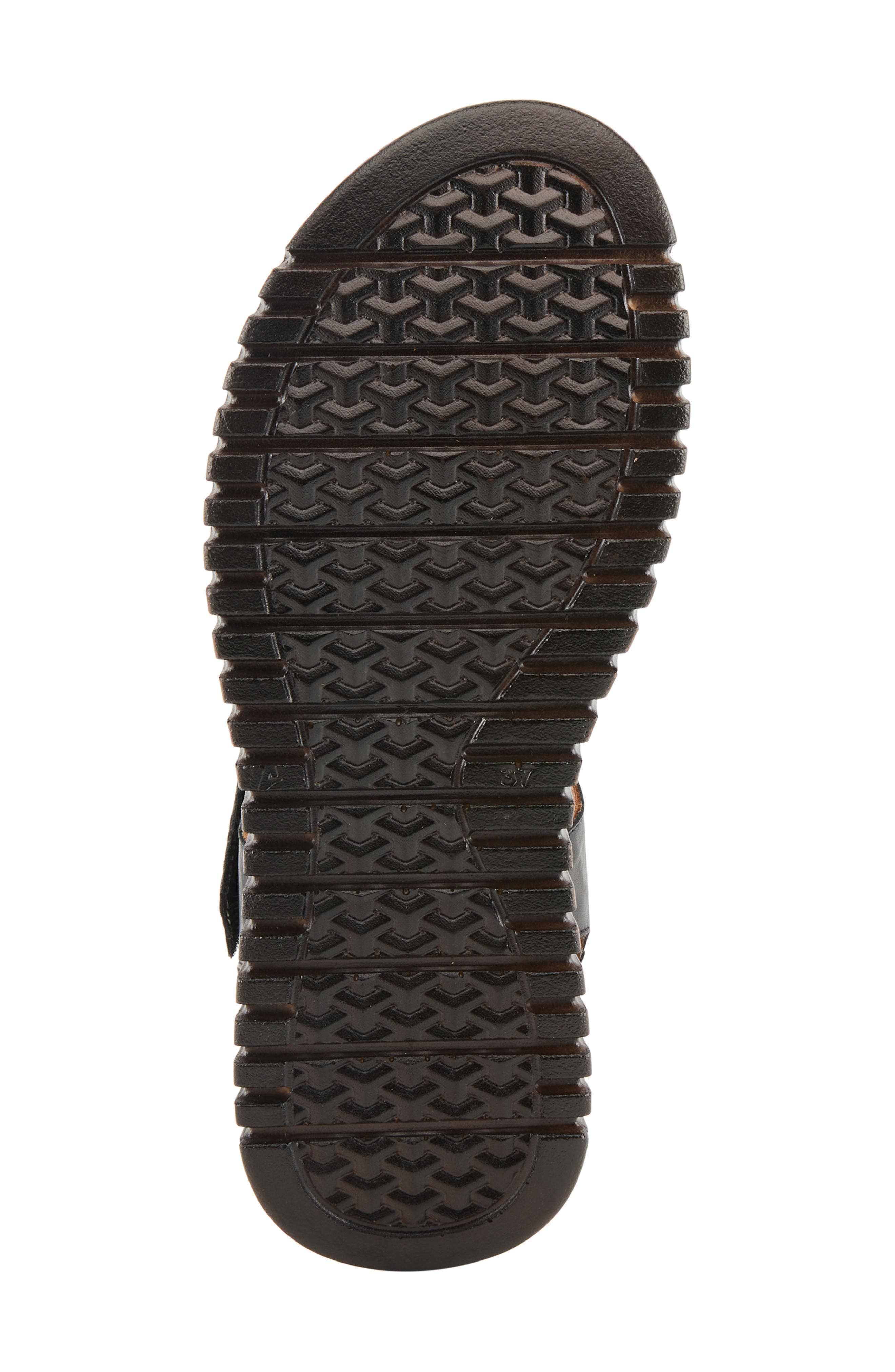 Nochella Ankle Strap Sandal, Alternate, color, BLACK