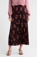 MAX STUDIO Pleated Maxi Skirt