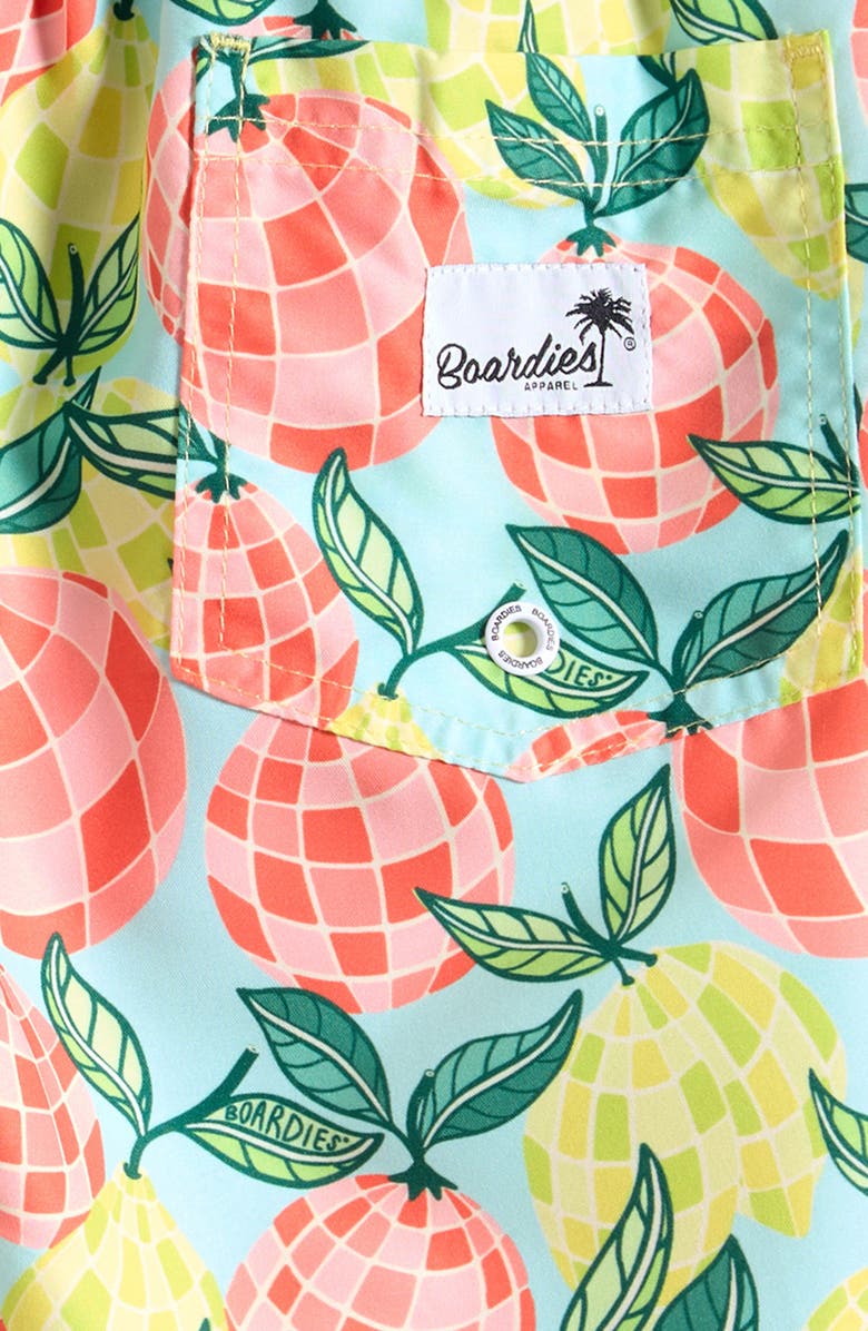 Boardies Kids' Citrus Disco Swim Trunks, Alternate, color, Multi