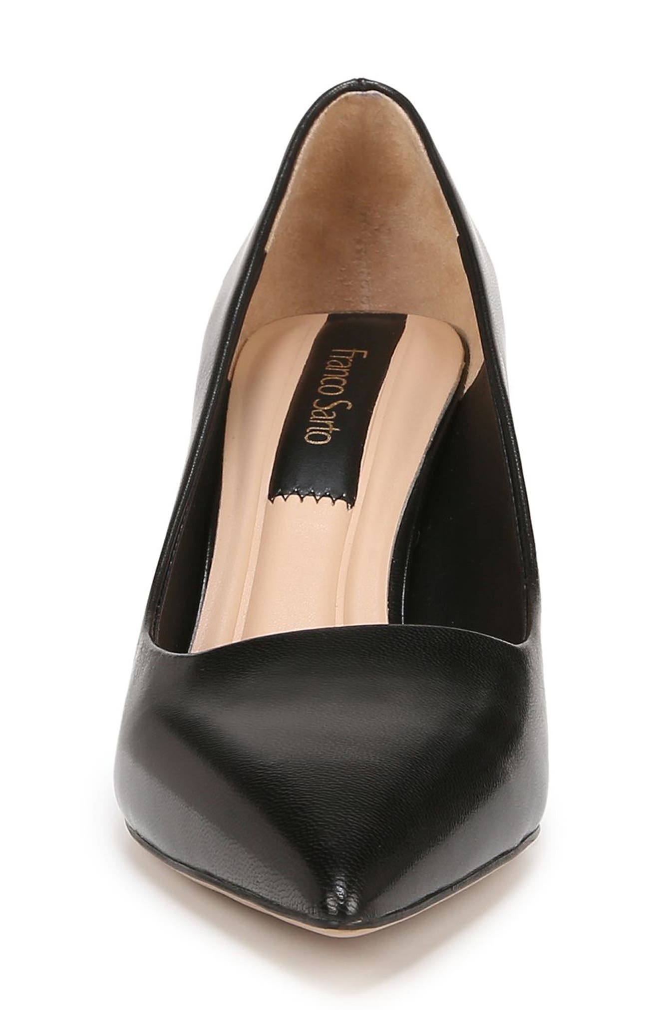 Franco Sarto Giovanna Pointed Toe Pump, Alternate, color, Black