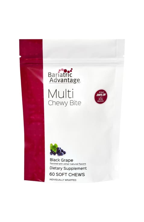 Multi Chewy Bite Soft Chew Multivitamin Supplement 60 Count