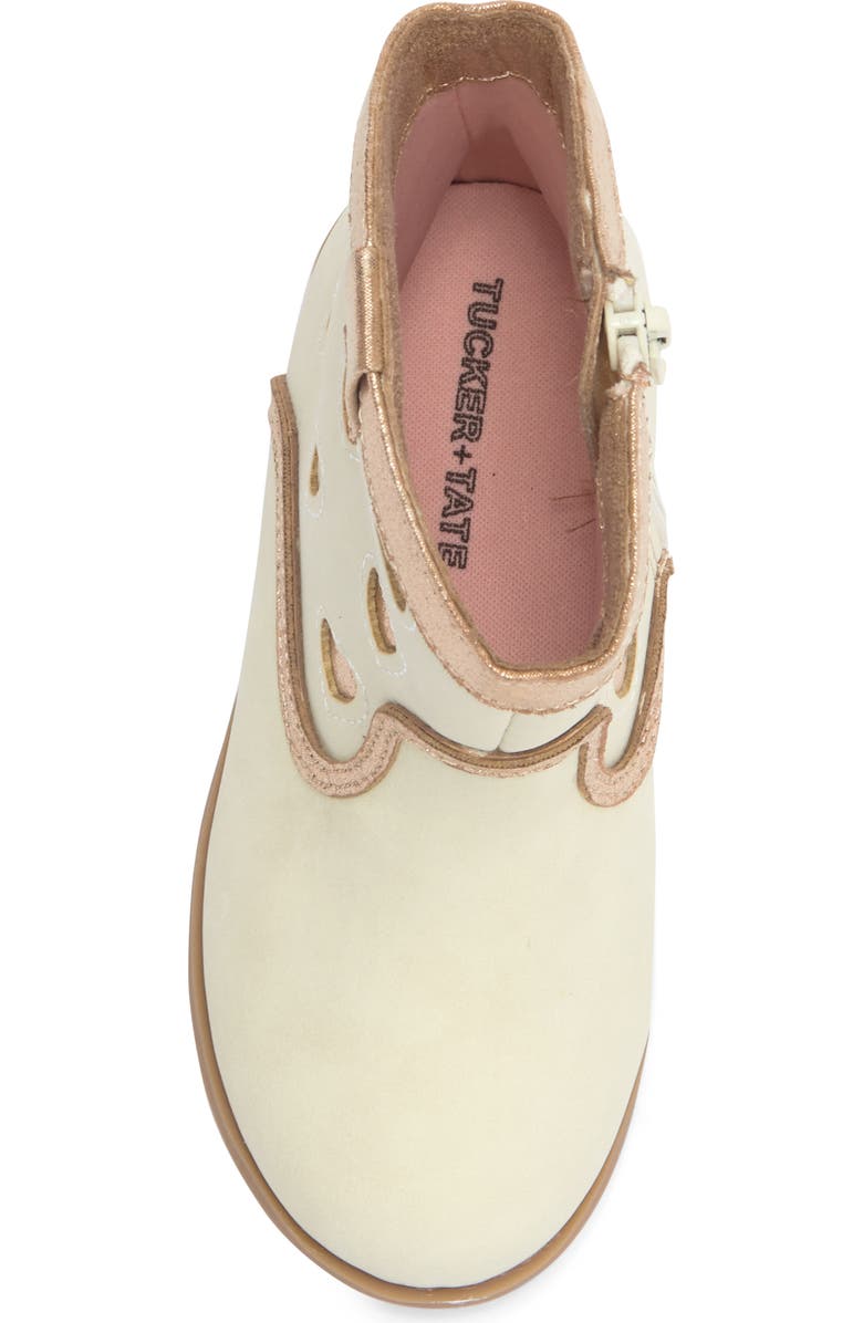 Tucker + Tate Gloria Heart Western Boot, Alternate, color, Gold Multi