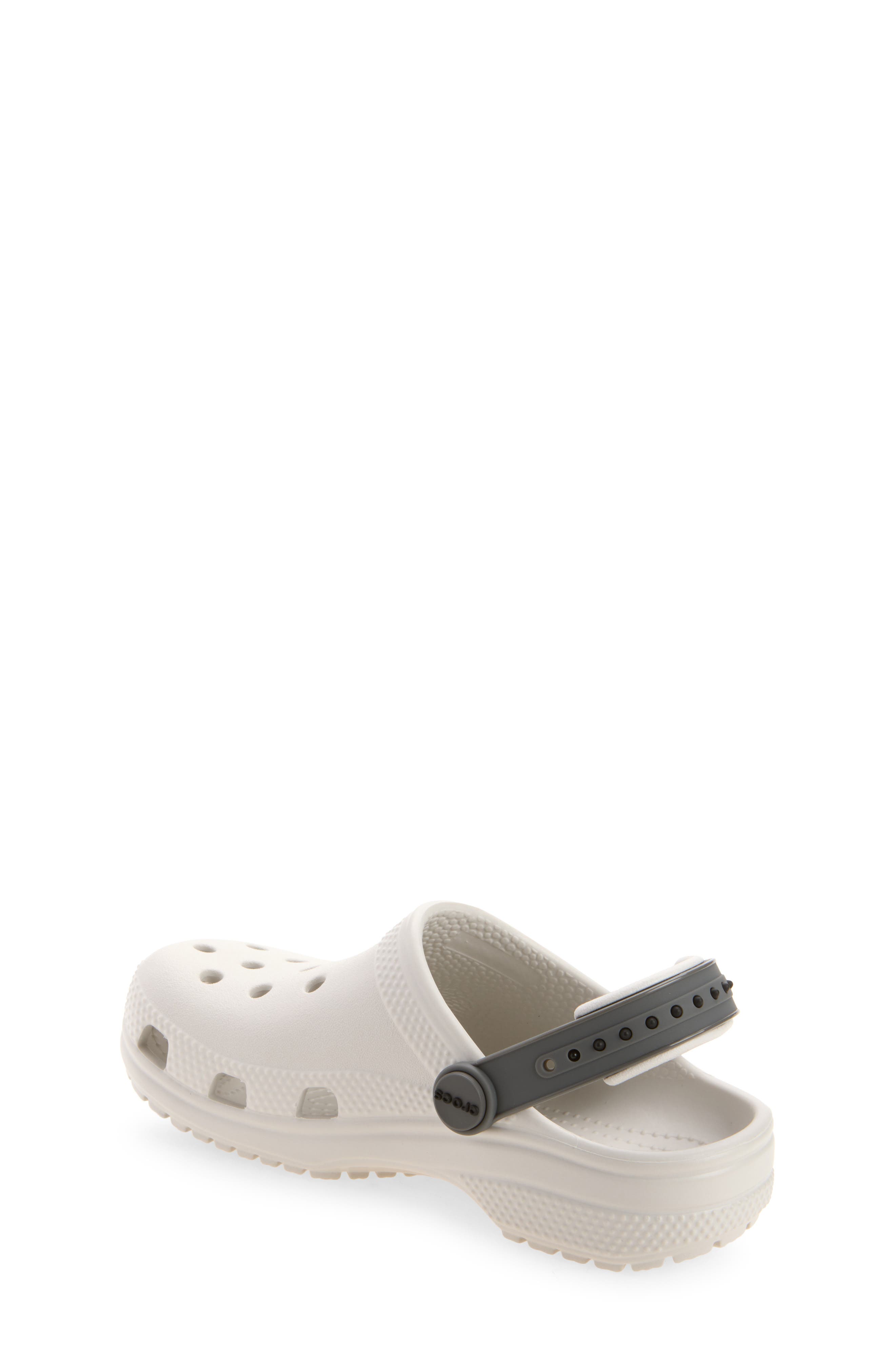 Kids' Classic Glow Snapback Strap Clog, Alternate, color, GLOW GREY/MULTI
