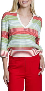 APNY Ribbed Stripe Polo