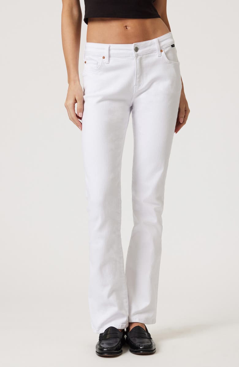 Mavi Jeans Vicky Bootcut Jeans, Main, color, White Flex Blue
