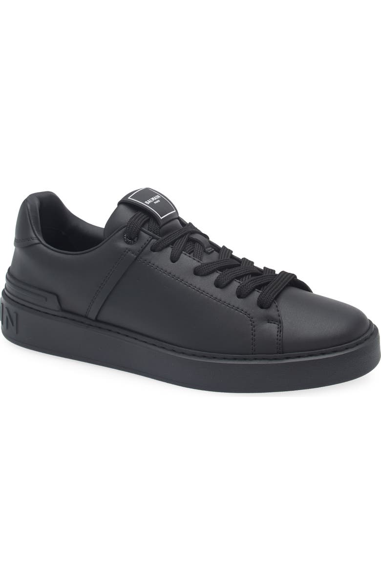 Balmain B-Court Trainer, Main, color, 0Pa Black