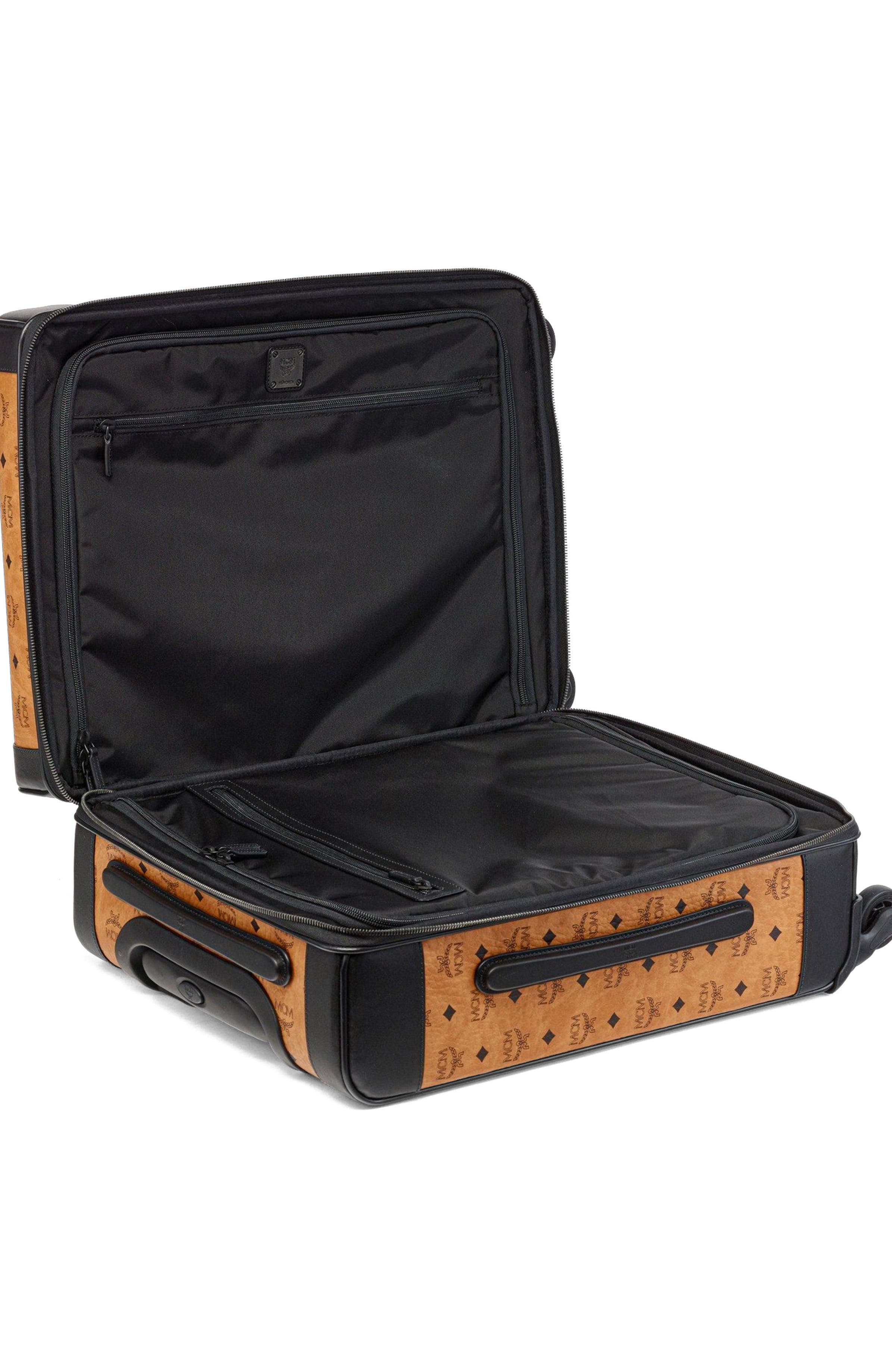 MCM Ottomar Trolley in Visetos, Alternate, color, Brown