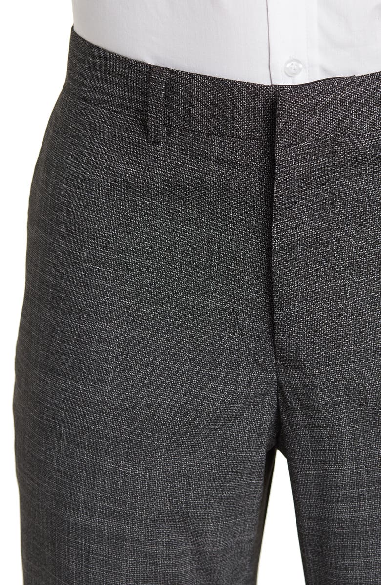 NORDSTROM RACK Two Button Notch Lapel Flat Front Trim Fit Suit, Alternate, color,