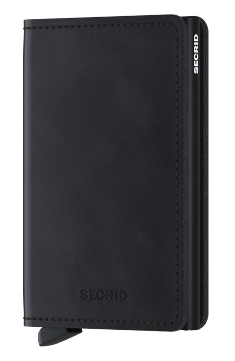 Secrid Slimwallet Vintage, Main, color, Black