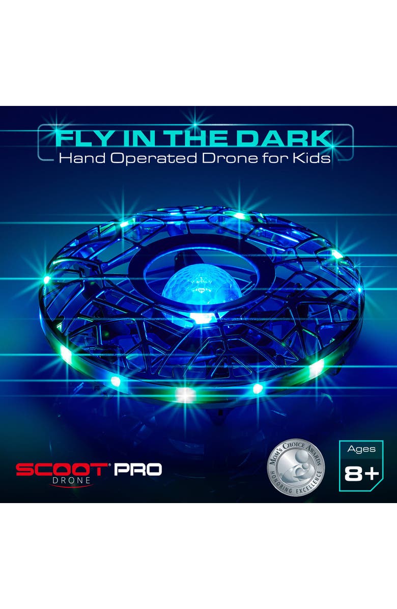 Force1 Scoot Pro Hand Operated Drone, Alternate, color, Blue