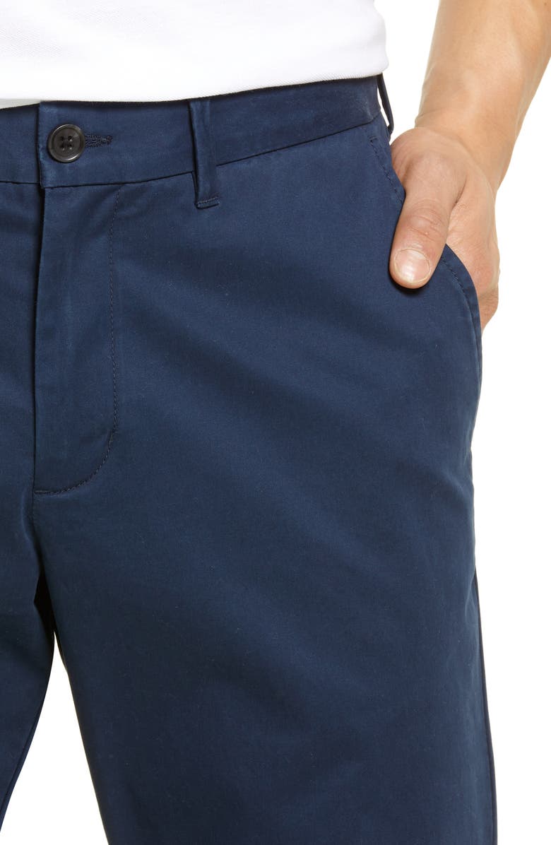 Nordstrom Sueded Slim Fit Stretch Chinos, Alternate, color,