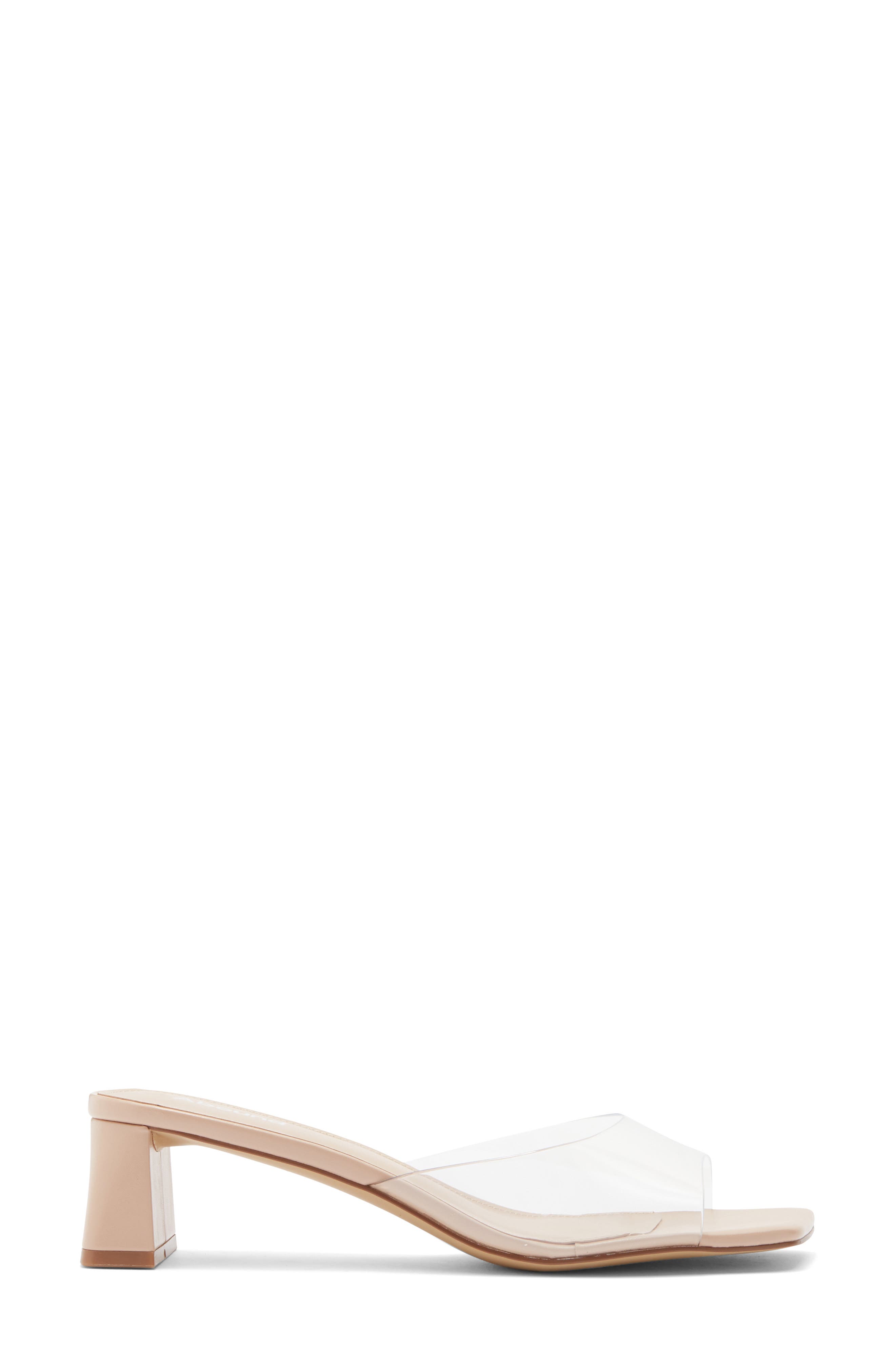 Jenny Mule Sandal, Alternate, color, CLEAR
