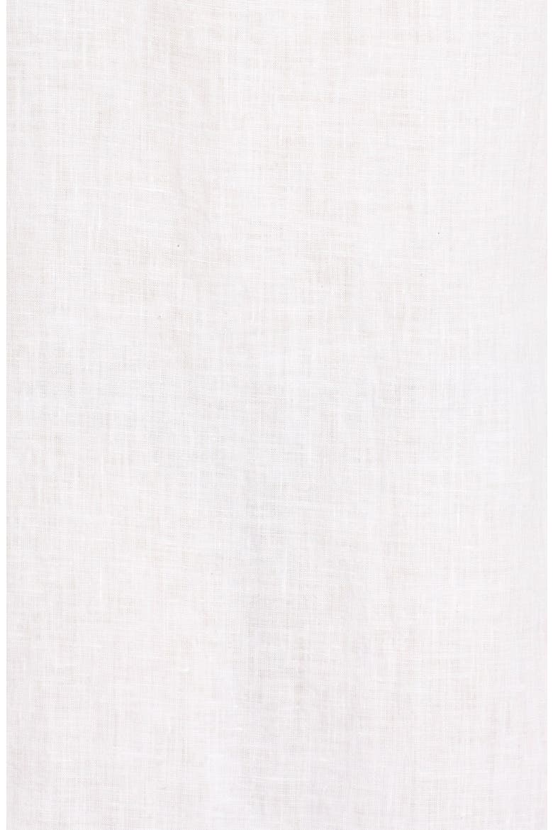 Organic Linen Scoop Neck Midi Tank Dress, Alternate, color, WHITE