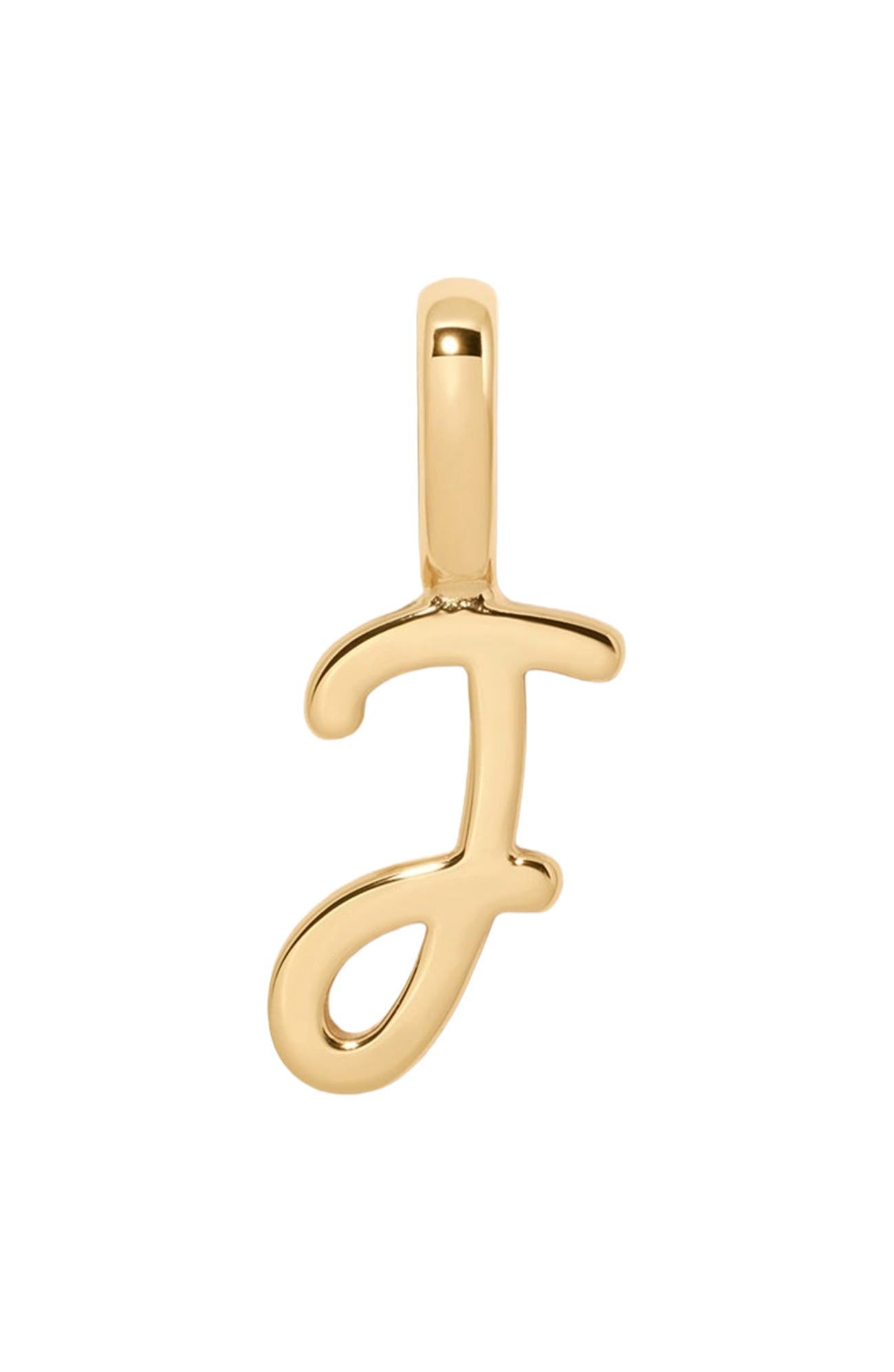 Gold Vermeil Initial J