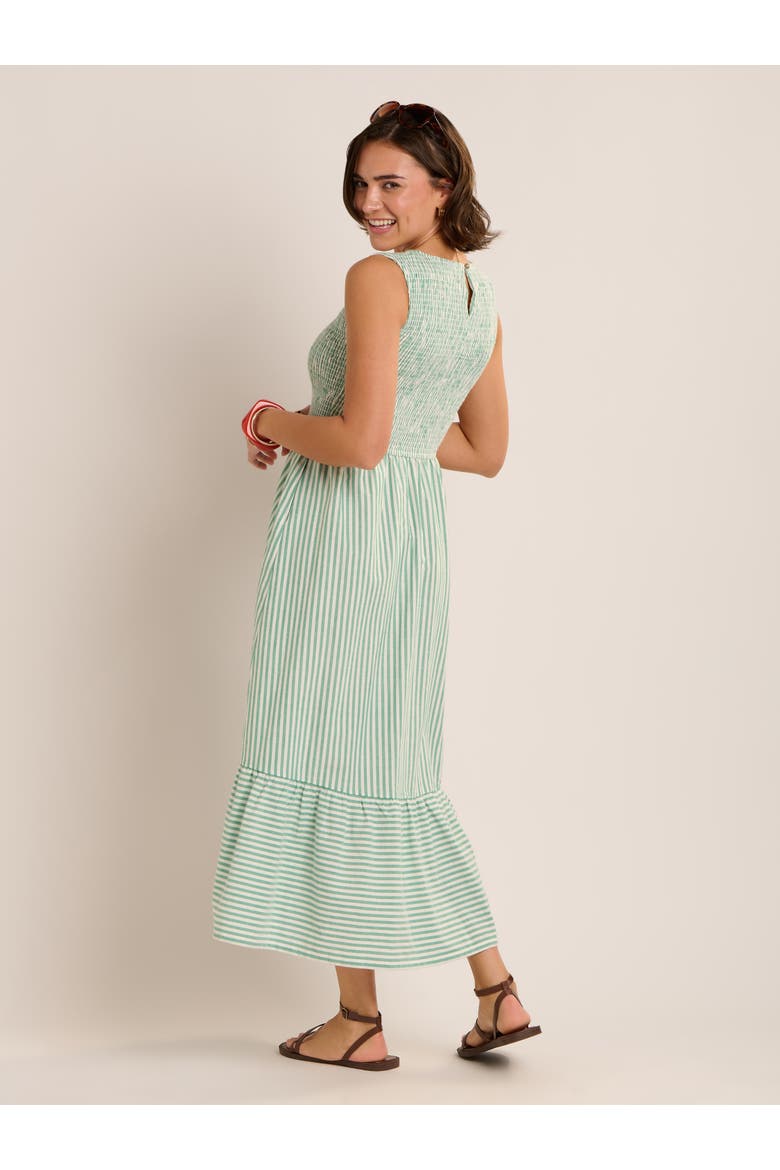 Trinn Bodice Maxi Dress, Alternate, color, Green