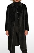 Donna Karan New York Faux Fur Coat