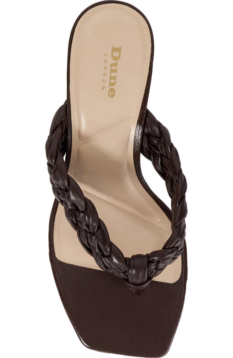 Dune London More Flip Flop, Alternate, color, Brown