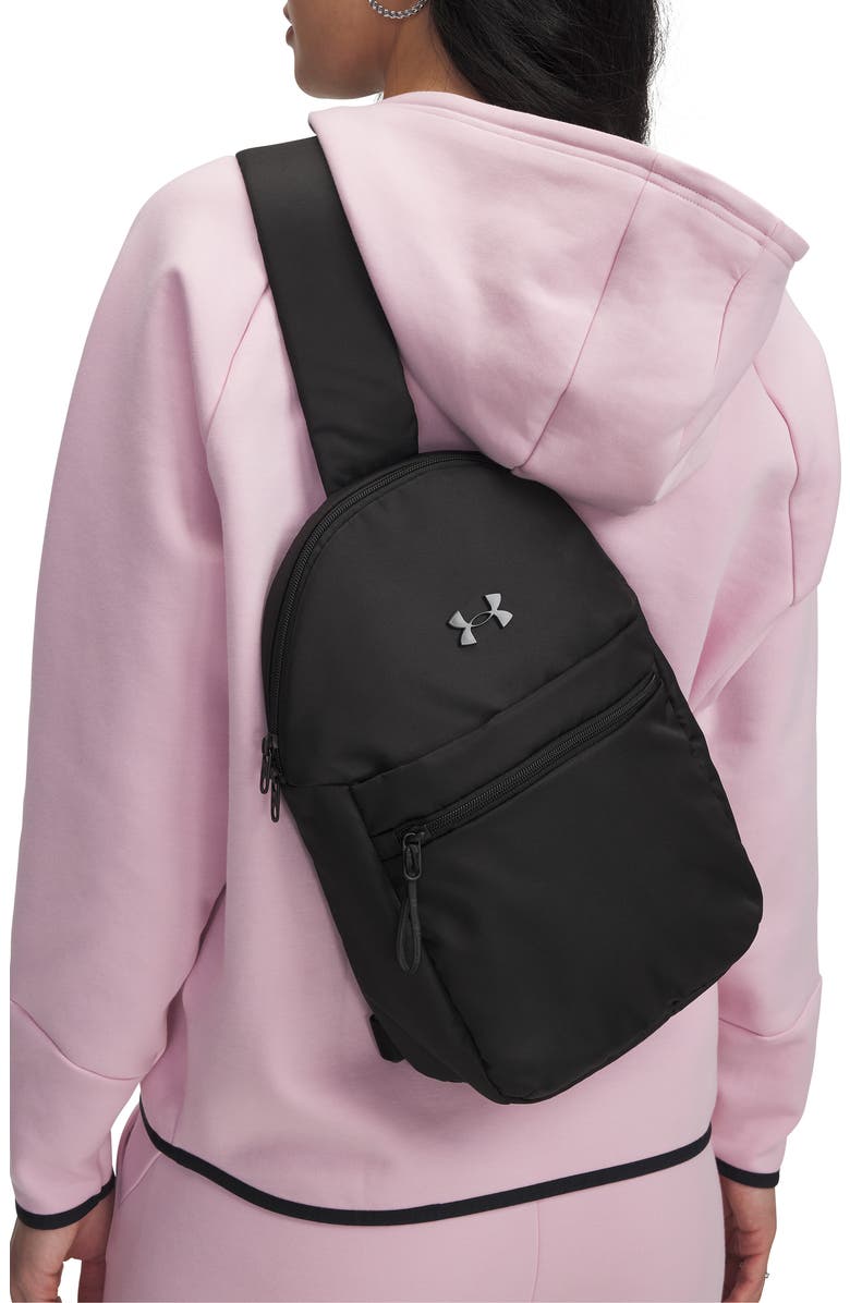 Under Armour Studio Sling Bag, Alternate, color, Black / / Black