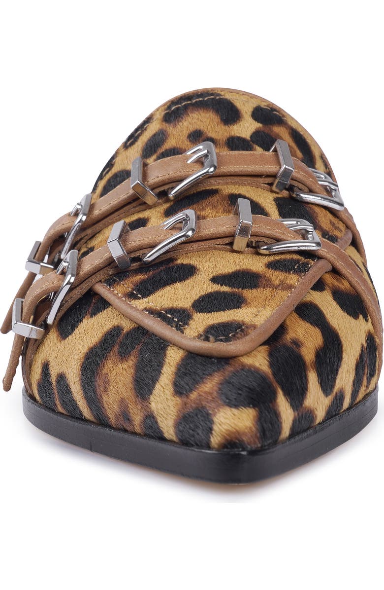 ZIGI Rous Genuine Calf Hair Mule, Alternate, color, Leopard Calf Hair
