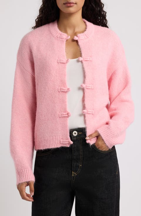 Knot Fastening Cardigan