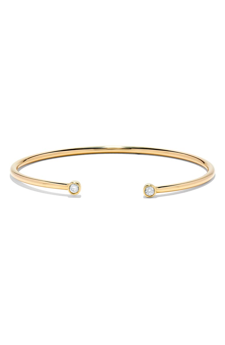 H.J. Namdar Flexible Bezel Diamond Stackable Bangle Bracelet - 0.18ct., Main, color,