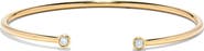 H.J. Namdar Flexible Bezel Diamond Stackable Bangle Bracelet - 0.18ct.