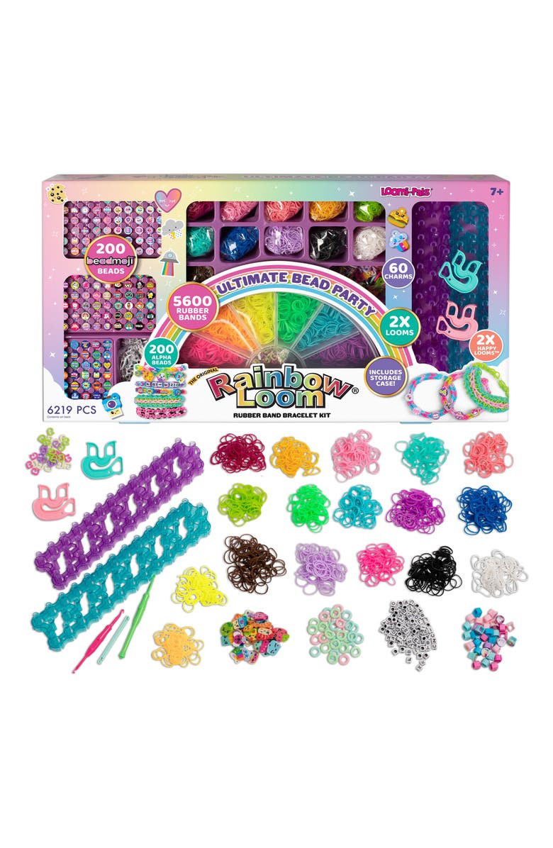 Rainbow Loom Ultimate Bead Party Set, Main, color, Multi