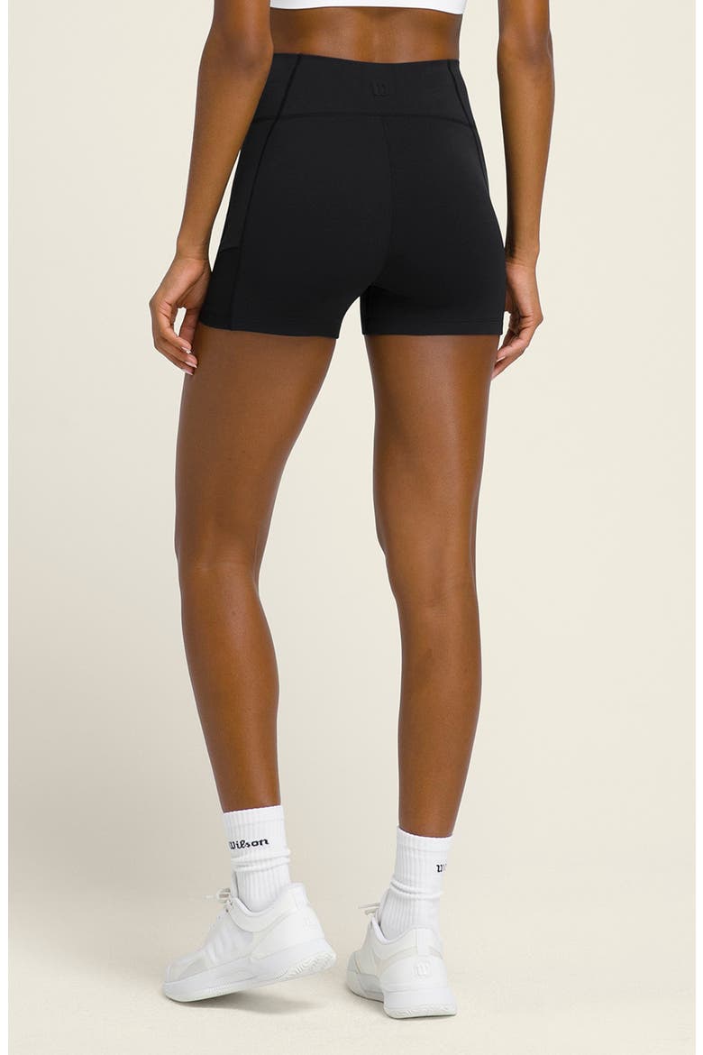 Baseline Ball Shorts, Alternate, color, BLACK