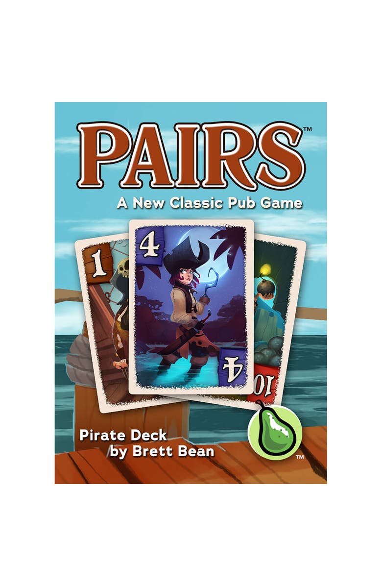 Cheapass Games Pairs Pirate Card Game, Alternate, color,