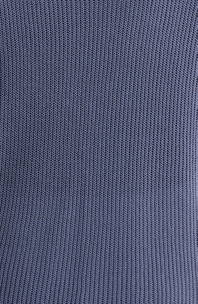 Eileen Fisher Organic Cotton & Silk Ballet Neck Sweater, Alternate, color, Flint