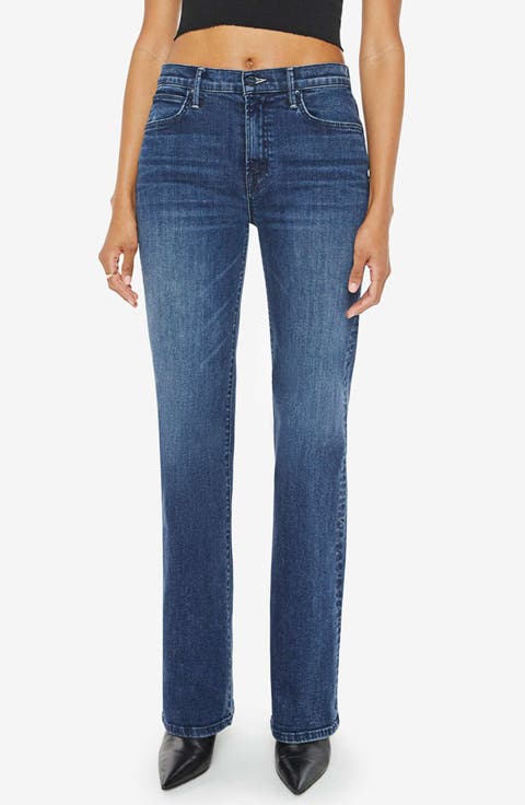 新品 New York High-Waisted Jeans 24 blue light blue / blue】New York High-Waisted Jeans